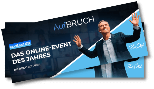 Event Tickets: Bodo Schäfer - Aufbruch Seminar