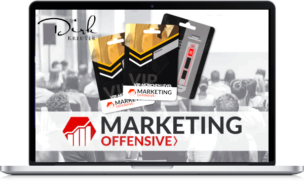 Online Kurs: Dirk Kreuter - Aufzeichnung der Marketingoffensive